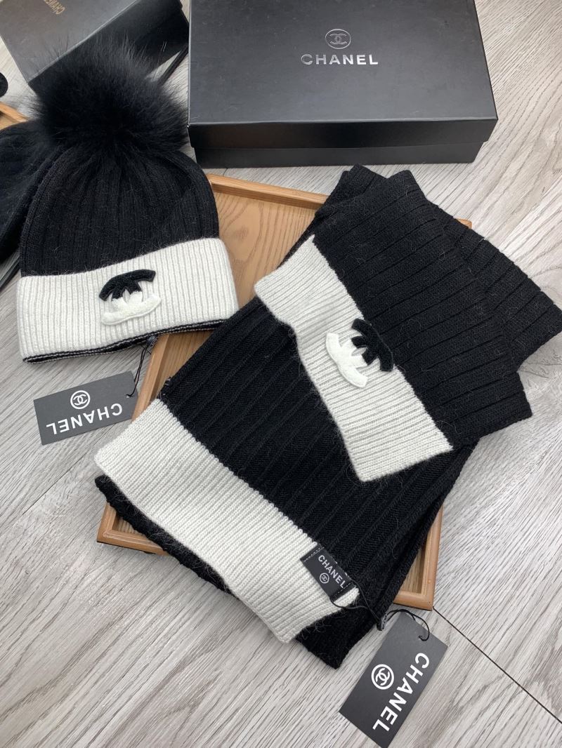 Chanel Caps Scarfs